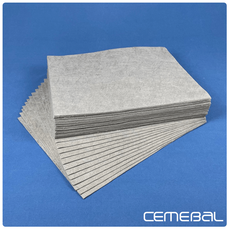 Esterillas hidrófugas para controlar derrames.