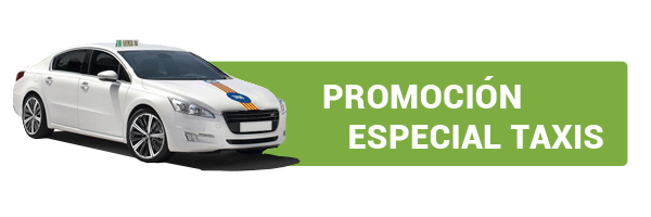 Promoción especial para taxistas
